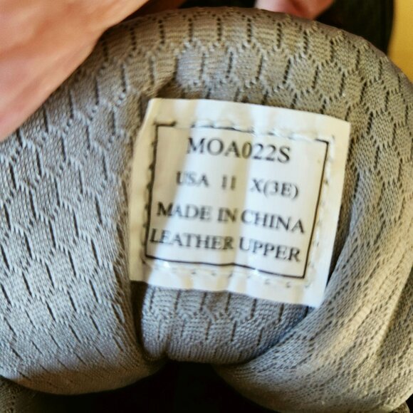 Propet Veymont Lace Up Boots Gunsmoke Orange Size 11 EEE - Picture 6 of 8